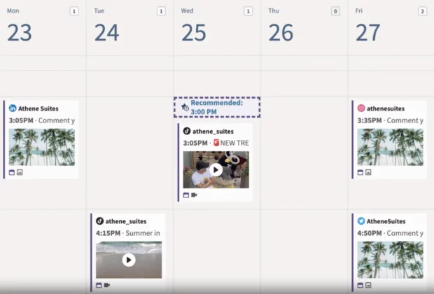 Tiktok Programado En Hootsuite Planner