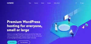 Alojamiento de WordPress administrado por Kinsta